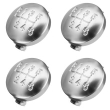 4X 6 Speed Matte Gear Shift Knob Cap Cover Shifter Lever Case Cover for 159 Brera Spider 2005-2011 55344557