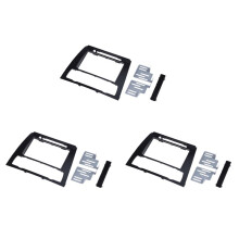 3X Doppelt Din Auto Radio Stereo Dash Montage Satz für 1Er E81 E82 E87 E88 2007-2011 Trim Audio Panel Facia Adapter