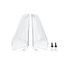 Motorcycle Leg Fairing Wind Deflector Side Windshield Air Deflectors for NMAX 125 155 2025 Transparent