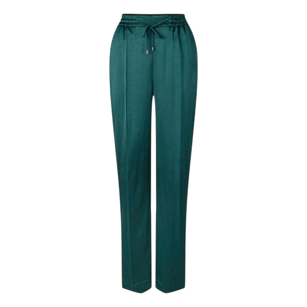 Ted Baker (10 Uk R, Dark Green) Womens/Ladies Umaibo Satin Joggers