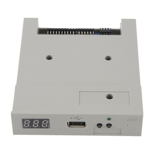 Version SFR1M44-U100K USB Emulator Gray 3.5In 1.44MB USB SSD Floppy Drive Emulator for Electronic Keyboard for Windows