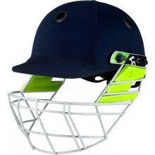 (M, Blue/Green/Silver) Kookaburra Mens Pro 600F Cricket Helmet