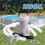 Pool Filter Pump 330 GPH Paddling Pool Electric Water Pump Pool Pumps Ground Small Pool Filter Pump US Plug 2