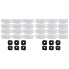 24PCS Replacement Filters for ORSDA D60/D30 Automatic Pet Fountain Carbon Cat Water Fountain Filters for 67oz/2L