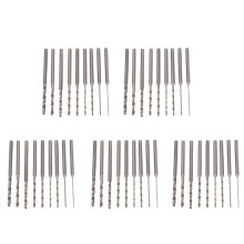 5 Set 2.35MM Shank Carbide End Mill Engraving Bits Alloy Milling Cutter Cnc Rotary Burrs Tungsten Steel Spiral