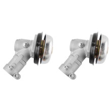 2X Caja Engranajes para Recortadora de 9 Dientes 28 mm, Cabezal Engranajes, Desbrozadora, Reemplazo Cabezal Engranajes, Accesorios para Cortadora de