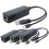 8-Pack 5V PoE Splitter, 48V to 5V 2.4A Adapter with Micro-USB Plug, for IP Camera,Tablets,for Raspberry Pi and More 1