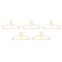 Rattan Clothes Hanger Style,Garments Organizer,Rack Adult Hanger,Room Decoration Hanger for Your Clothes.5 Pcs