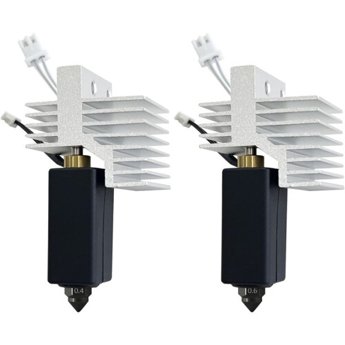0.4MM 0.6MM Ceramic Hotend for Centauri Hot End All Hardened Steel Nozzle Replacement Extruder Print  Replacement