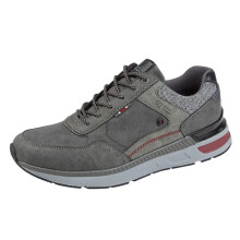 (9 UK, Grey) Route 21 Mens Leisure PU Shoes