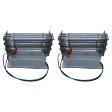 2X 27G Ozone Generator Air Purifier O3 Quartz Tube Air Ozonator Stainless Steel Electrode Ozonizer Air Purifier Cleaner