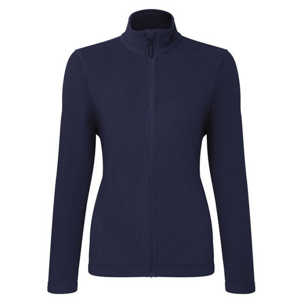 Premier (S, Navy) Womens/Ladies Recyclight Full Zip Fleece Jacket