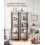 5-Tier Storage Rack - Steel Frame - Rustic Brown and Black - Industrial Style 3