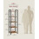 5-Tier Storage Rack - Steel Frame - Rustic Brown and Black - Industrial Style 6