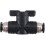 8Mm Push Connect Valve Kulventil 8Mm Air Flow Control Valve Snabbkopplingsventil Rörkopplingar 9 Pack 8