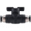 8Mm Push Connect Valve Kulventil 8Mm Air Flow Control Valve Snabbkopplingsventil Rörkopplingar 9 Pack 6