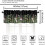 Botanical Kitchen Valance Curtains Nature White Floral 2