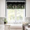 Botanical Kitchen Valance Curtains Nature White Floral 4