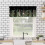 Botanical Kitchen Valance Curtains Nature White Floral 5