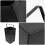 Heavy Duty Black Utility Bucket with Handle 1 3