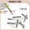 HO Scale Model Train Rail Joiners Fishplates 10 Pieces 6