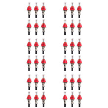 36 Pcs Underfloor Heating Manifold Flow Meter, Visual Flow Monitoring Regulator for Underfloor Heating Systems(1/2)
