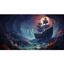 Marine Landscape Wooden Jigsaw Puzzle 300 Pieces