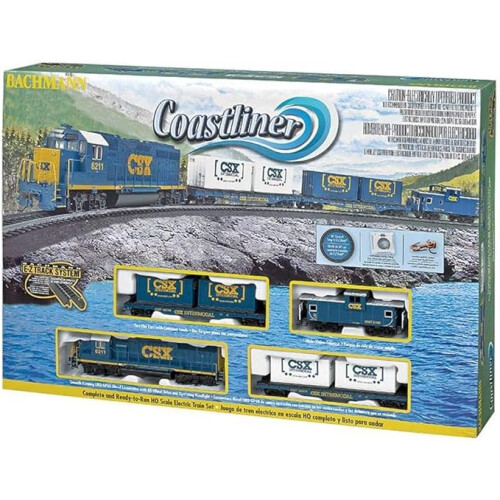BACHMANN Bachmann Trains - Coastliner Ready To Run Electric Train Set - HO Scale