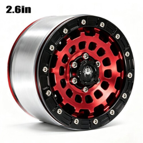 4PCS Roda de Pneus de Carro RC Crawler de 2,6 Polegadas, Cubo de Aranha de Favo de Mel de 2,6 Polegadas para Carro RC Rock Crawler 1/7 1/8 2