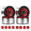 4PCS Roda de Pneus de Carro RC Crawler de 2,6 Polegadas, Cubo de Aranha de Favo de Mel de 2,6 Polegadas para Carro RC Rock Crawler 1/7 1/8 1