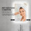 Miroir de salle de bain LED avec interrupteur tactile, miroir mural 8