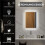Miroir de salle de bain LED avec interrupteur tactile, miroir mural 6
