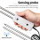 Hay Moisture Meter LCD Display Compressed Hay Straw Measuring Tool for Cereal Straw Forage Grass Bamboo Fibre Testing 6