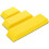 3 Pack Rectangle Auto Body Sanding Block, 10.75inch, 7.7inch and 4.7inch, Hook & Loop Backing Hand Sander Tools Kit 1