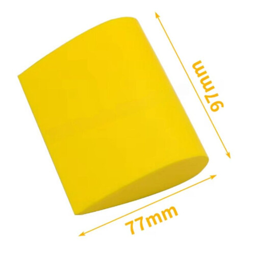 Hand Sanding Block Set,Hook & Loop Interchangeable Assorted Convex & Concave Shapes