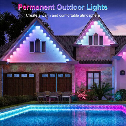 Fantasy Rhythmic Eaves Light WIFI Controller Works with Alexa  Home Assistant 15 Meters 30 Lights EU Plug 1