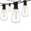 ST38 LED Light String Patio Shatterproof Lights Waterproof Light String for Bistro Porch Deck Backyard EU Plug B 2