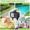 Household Solar Irrigation Timer LCD Automatic Irrigation System Outdoor  Garden Watering Tool Adjustable Program 2