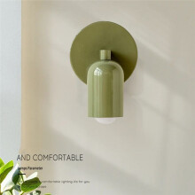 Colorful Nordic Wall Mounted Lamp for Bedroom Hallway Hotel Decoration Sconce Light Background Modern Led Lighting E27,A