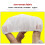 100PCS Bag Disposable Headphone Cover Dirt-Proof Microphone Covers Sweat-Proof Highly Elastic Microphone Protective Cap 5