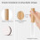 Motion Sensor NightLight Wireless Magnetic USB Rechargeable LED WallLights for Corridor Bedroom Bathroom Kitchen,A 6