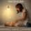 Motion Sensor NightLight Wireless Magnetic USB Rechargeable LED WallLights for Corridor Bedroom Bathroom Kitchen,A 4