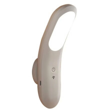 Magnetic LED Night Light with Remote Control - Eye Protection, Rechargeable Bedside Lamp for Wardrobe & Bedroom Decor
