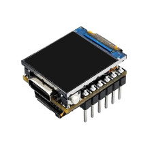 ESP32-S3 Development Board 0.85 Inch LCD Display with RGB 128x128 Screen 5 -Port for Welded
