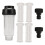 Water Filter Garden Hose, 3/4 Inch Water Pre-Filter Water Filter Set with 5 Filter Inserts + 2 Quick Adapters 1