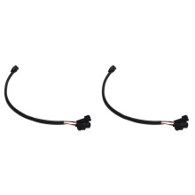 2X Motorcycle Quick Connect Cable Extension Adapter for  NT1100 XL750 Transalp 750 CRF 1000L CRF1100L