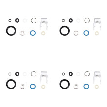 1770720000 Fuel Injector Seal Kit for W176 W246 W117 W205 W213 X156 X253 W166 W251 W222 M270 M276 M278 4 Set