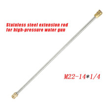 M22 to 1/4 Inch High Pressure Washer Extension Wand Universal Spear Extender for Car Cleaning Washers Quick Coupling