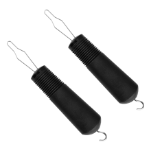 Aide à l'habillage avec 2 crochets pour boutons et tirettes de fermeture éclair – Support facile à saisir pour la mobilité des ma