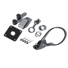For Starlink 12V Power Cable Pass Through Waterproof Wall Socket Outlet for Van Motorhome Battery Box